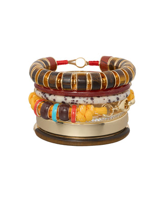 The Sunlit Bracelet Stack