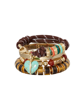 The Cocoa Bracelet Stack