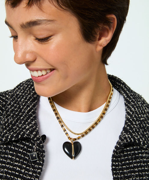 The Semi Precious Heishi Necklace