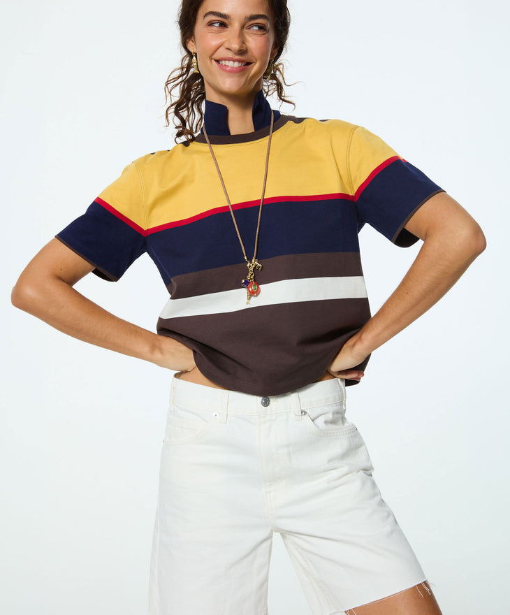 The Cubic Triple Charm Cord Pendant