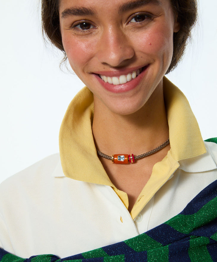 The Cylinder Cord Necklace