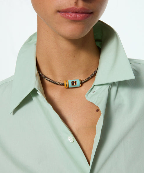 The Cylinder Cord Necklace