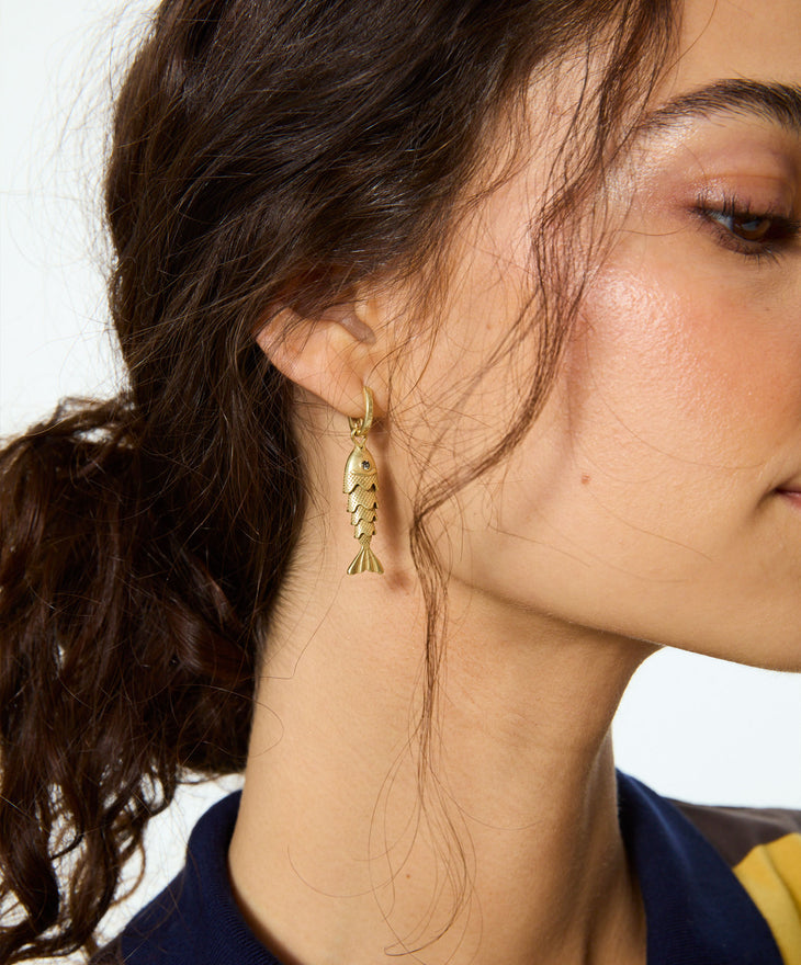 The Fish Drop Earrings – Roxanne Assoulin