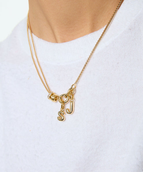 The Multi-Initial Charm Necklace