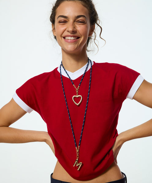 The Happy Cord Charm Necklace