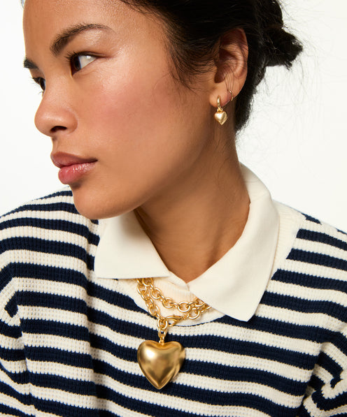 The Itsy Bitsy Heart Earrings