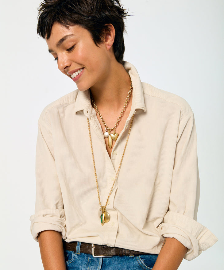 The Mixed Metals Token Necklace