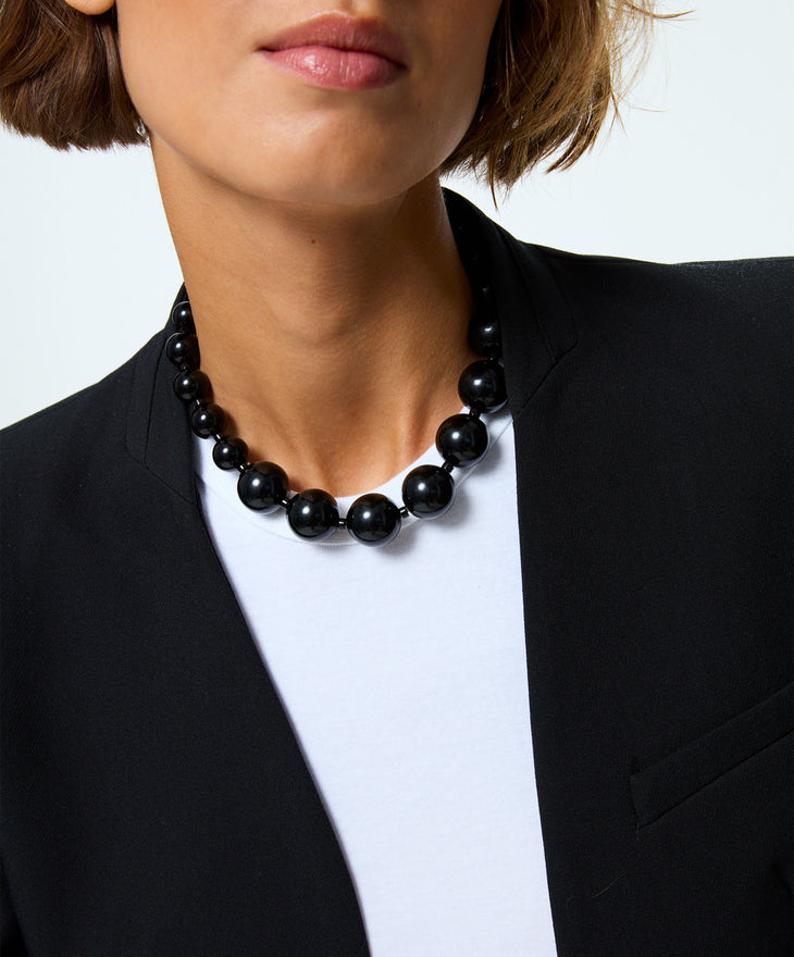 The Very Big Bead Stone Necklace