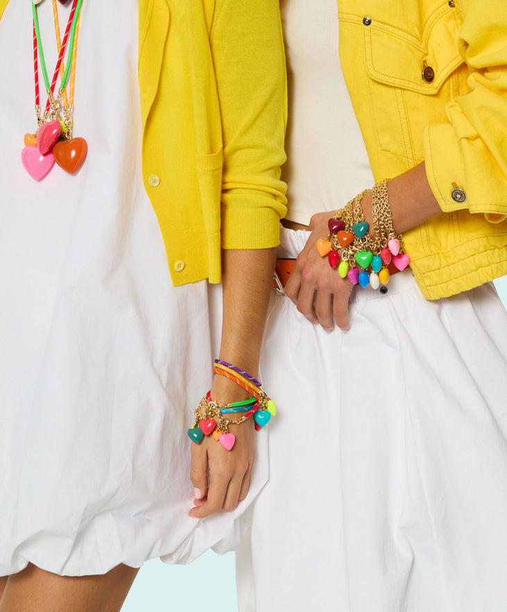 The Happy Cord Charm Bracelet