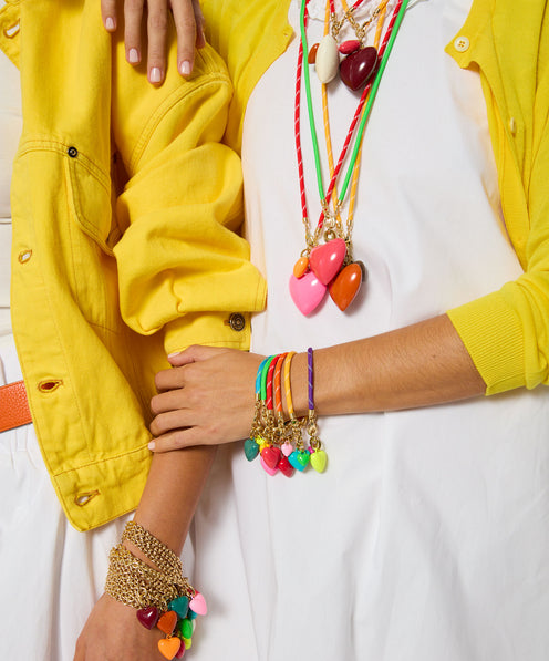 The Happy Cord Charm Bracelet