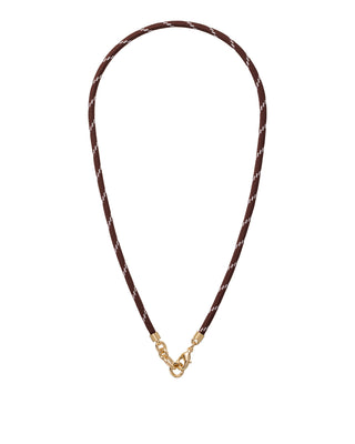 The Happy Cord Charm Necklace