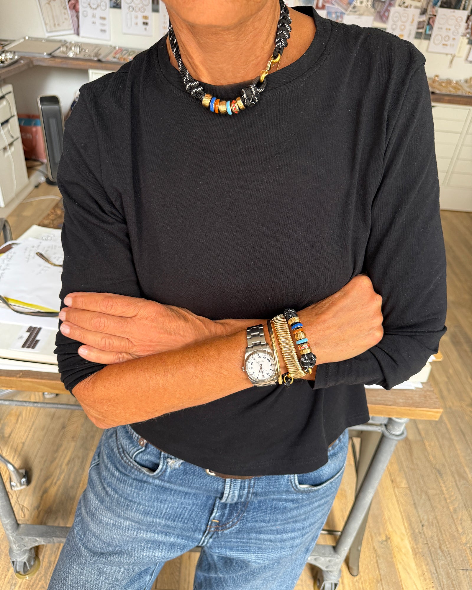 The Super Size Happy Cord Bracelet – Roxanne Assoulin