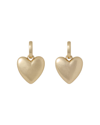 The Token Heart Earring