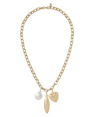 The Mixed Metals Token Necklace