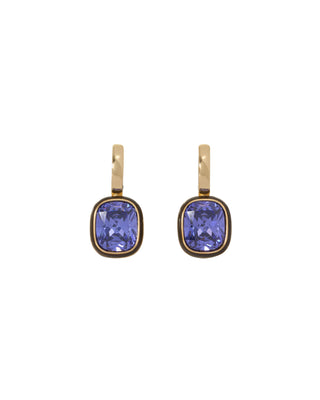 The Cubic Cushion Drop Earrings