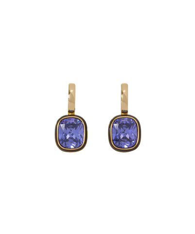 The Cubic Cushion Drop Earrings