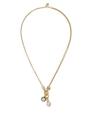 The Double Drop Cubic Pendant