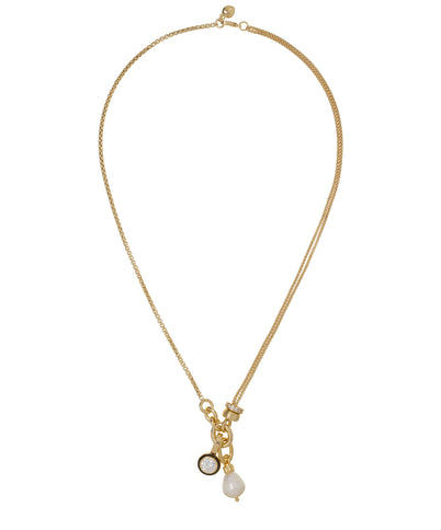 The Double Drop Cubic Pendant