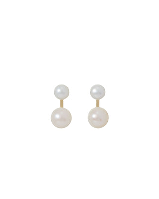 The Freshwater Pearl Floating Earrings