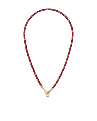 The Happy Cord Charm Necklace