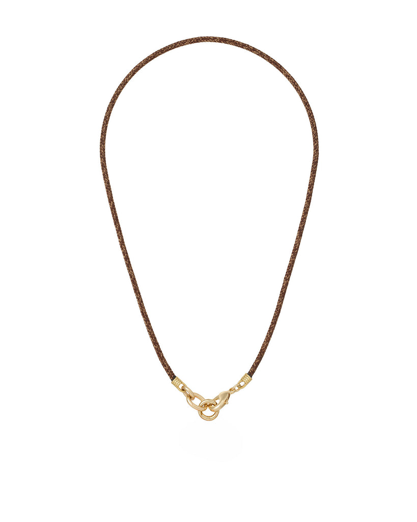 アクセサリー sinon The Itsy Bitsy Happy Cord Charm Necklace – Roxanne Assoulin