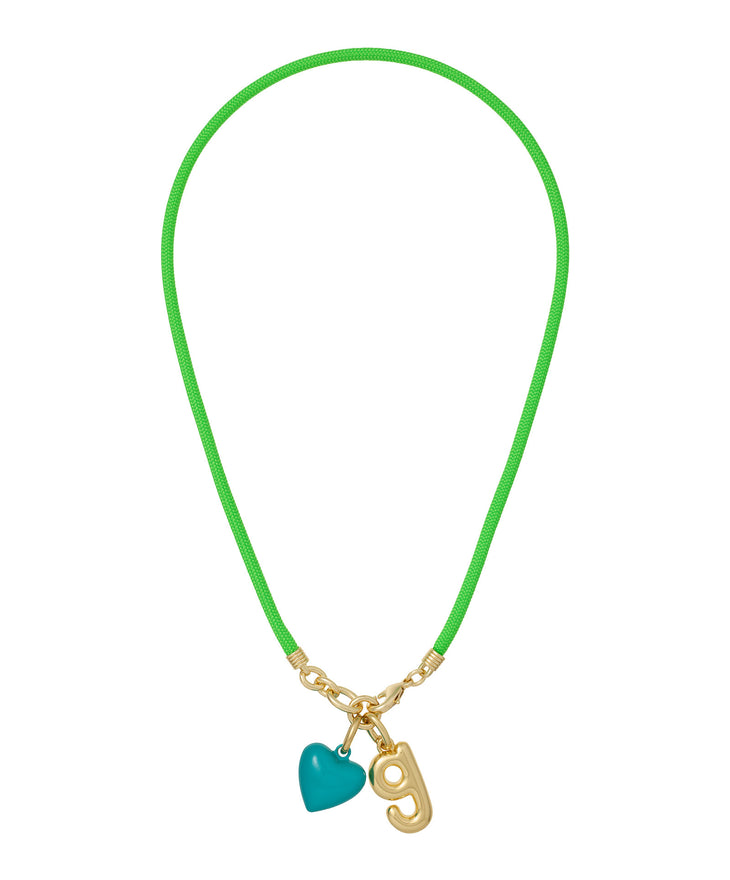 The Happy Cord Charm Necklace