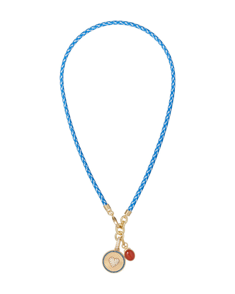 The Happy Cord Charm Necklace – Roxanne Assoulin