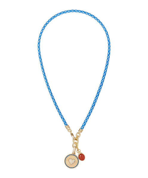 The Happy Cord Charm Necklace