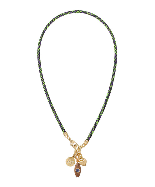 The Happy Cord Charm Necklace