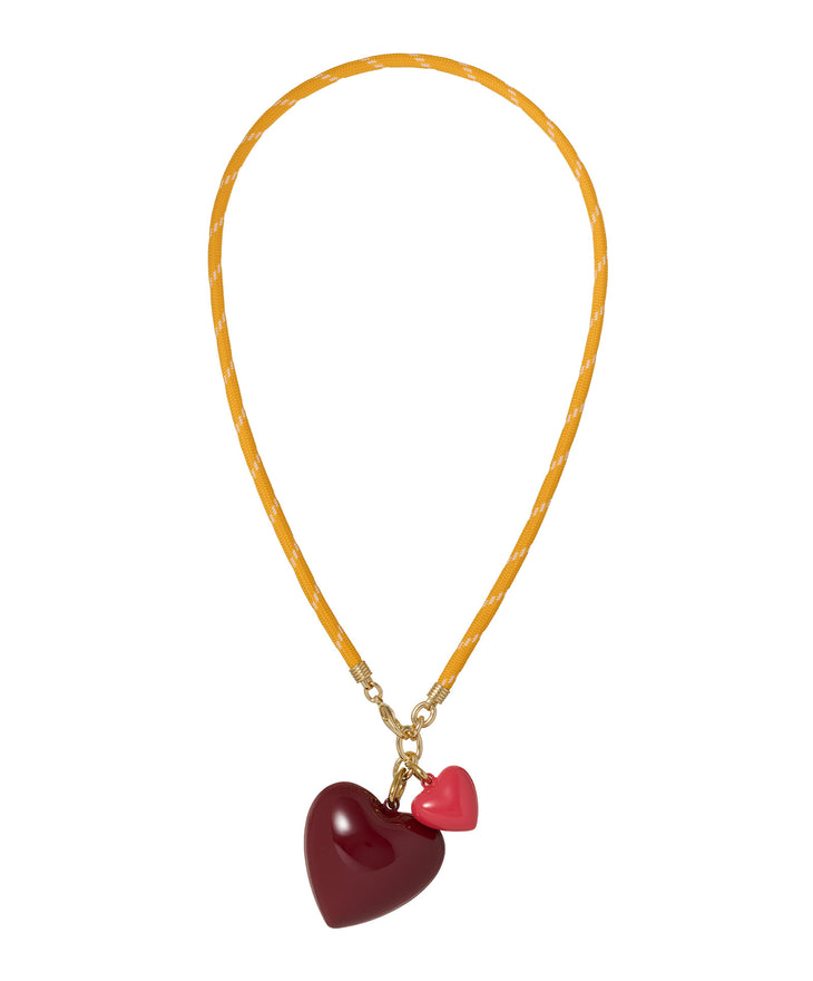 The Happy Cord Charm Necklace