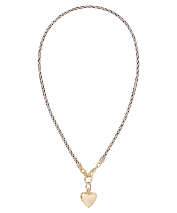 The Happy Cord Charm Necklace