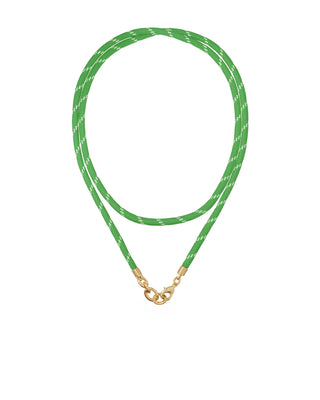 The Long Happy Cord Charm Necklace