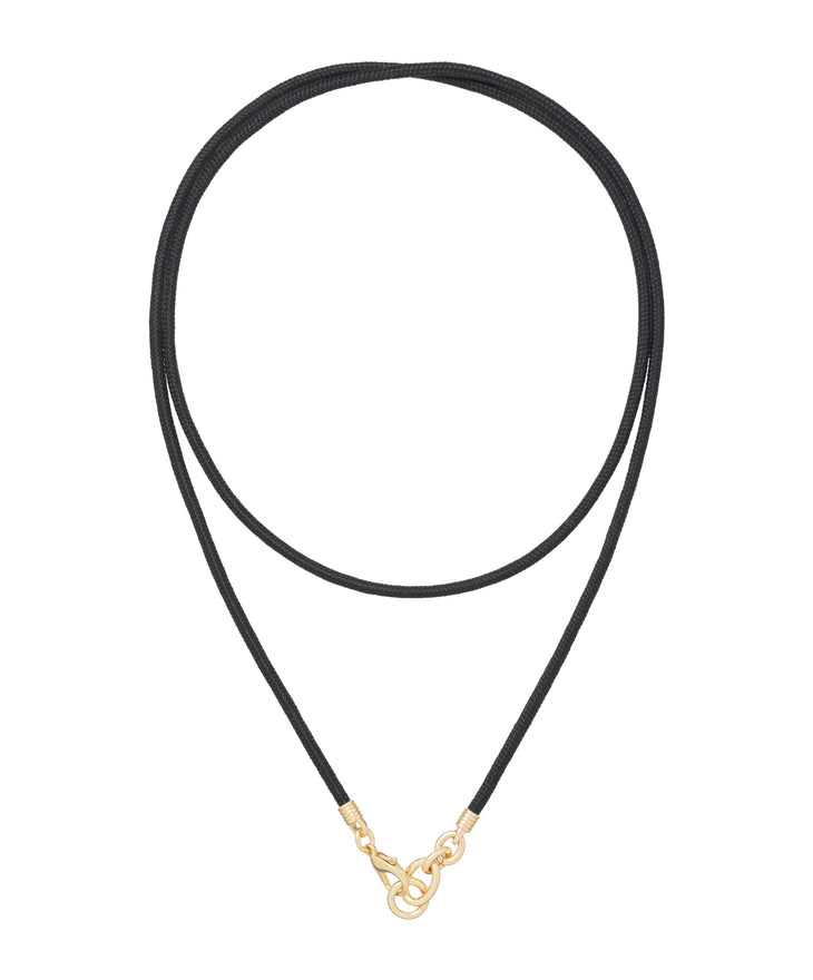 The Long Itsy Bitsy Happy Cord Charm Necklace