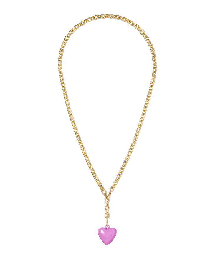 The Mini Puffy Heart Necklace