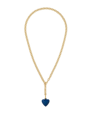 The Mini Puffy Heart Charm Necklace