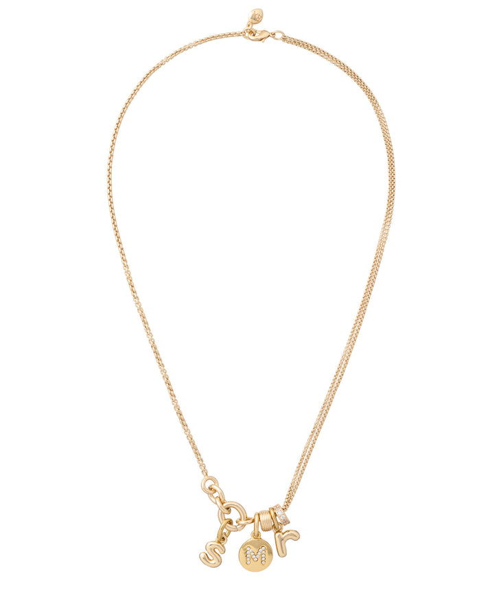 The Itsy Bitsy Trio Charm Necklace