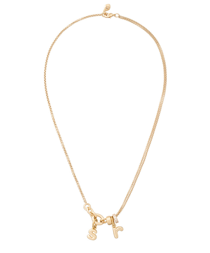 The Itsy Bitsy Trio Charm Necklace