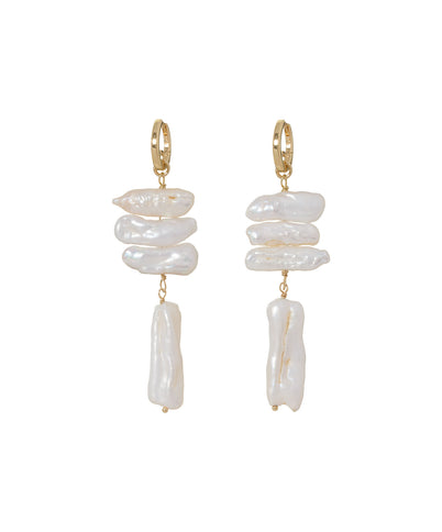 The Pearl Branch Drop Earrings