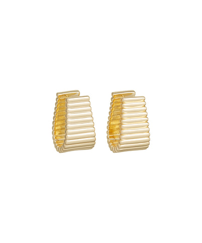 The Ribbed Earrings