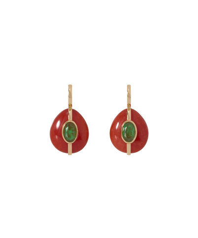 The Stone Pebble Earrings