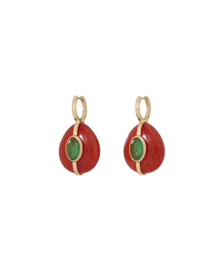 The Stone Pebble Earrings
