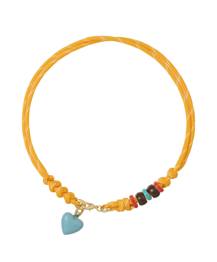 The Super Size Happy Cord Necklace