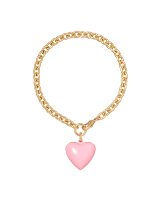 The Mini Puffy Heart Bracelet