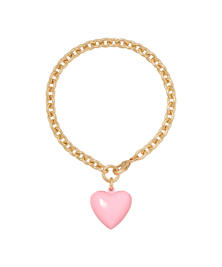 The Mini Puffy Heart Bracelet