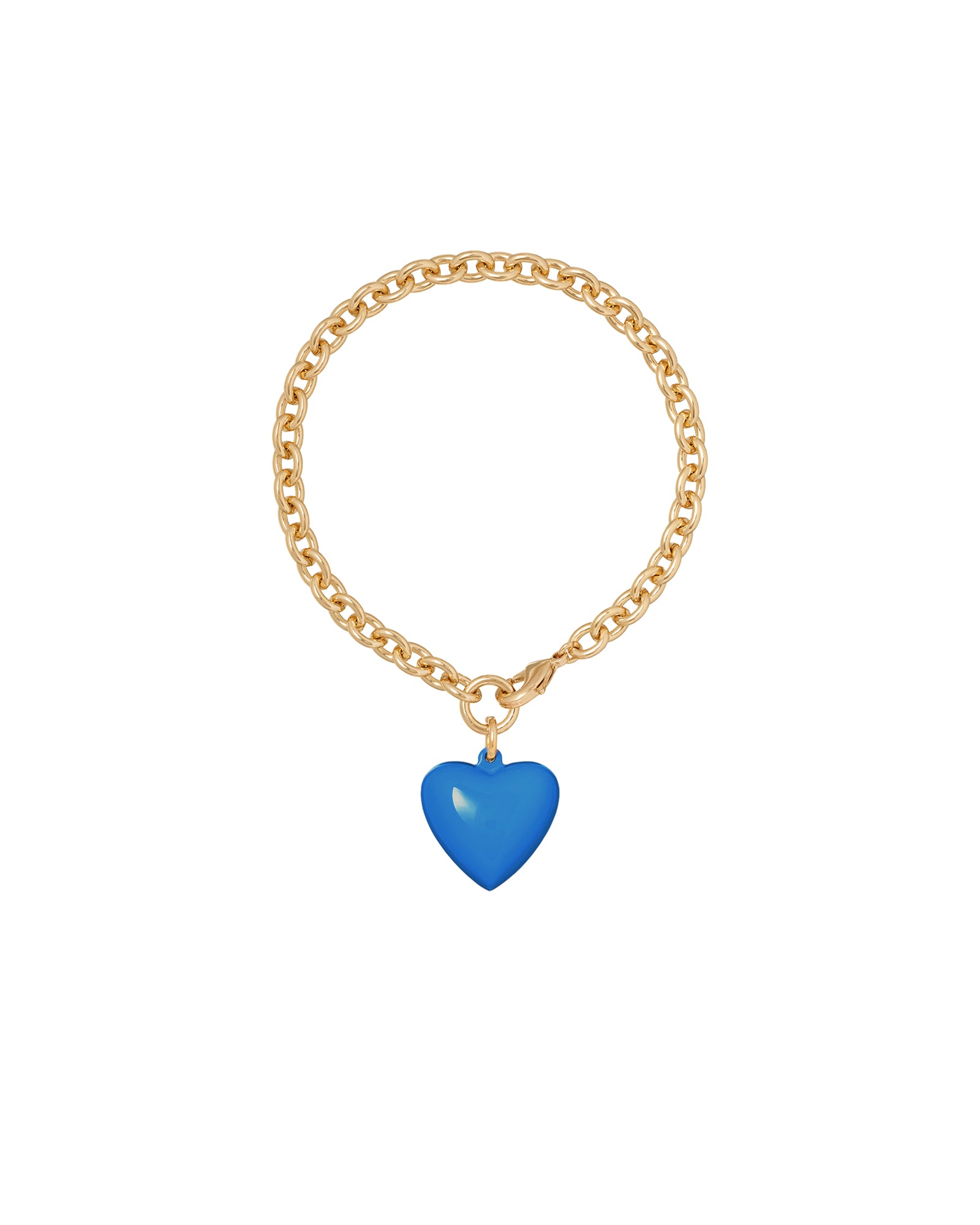 【Roxanne Assoulin】パフィーハートブレスレット The Puffy Heart Bracelet in Gold – Roxanne Assoulin