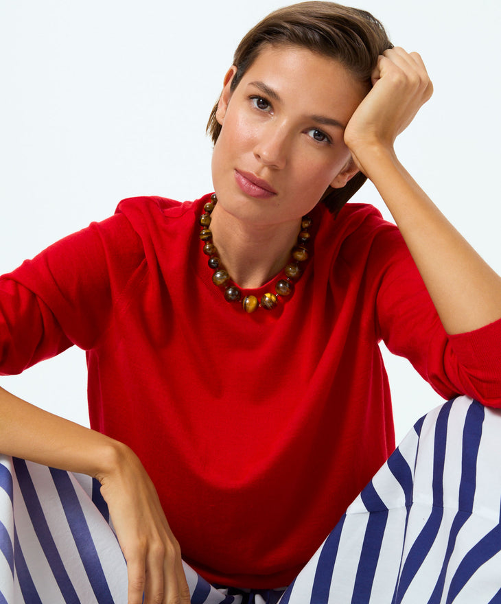 The Very Big Bead Stone Necklace