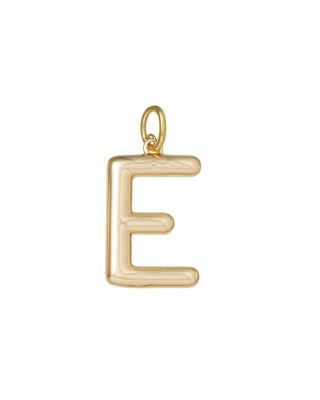 The Very Big Puffy Initial Charms