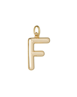 The Very Big Puffy Initial Charms