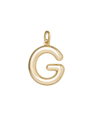 The Very Big Puffy Initial Charms