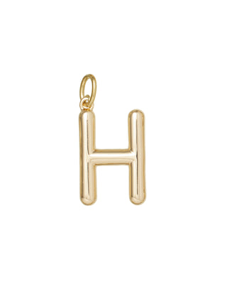The Very Big Puffy Initial Charms